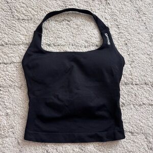 DFYNE Midnight Black Halter Top
